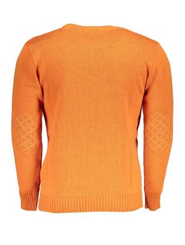 US GRAND POLO MEN'S ORANGE SWEATER