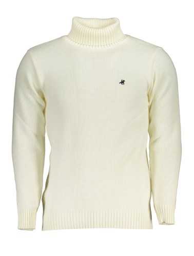 US GRAND POLO MEN'S WHITE SWEATER