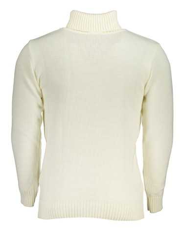 US GRAND POLO MEN'S WHITE SWEATER