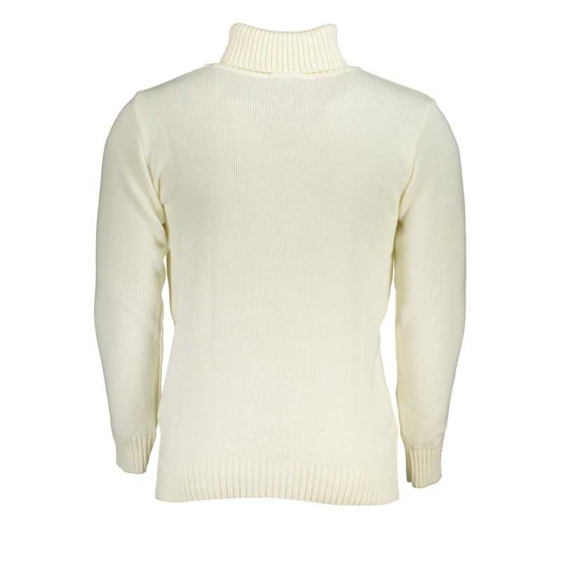 US GRAND POLO MEN'S WHITE SWEATER