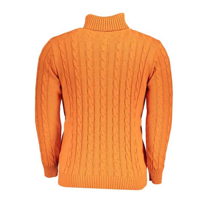 US GRAND POLO MEN'S ORANGE SWEATER