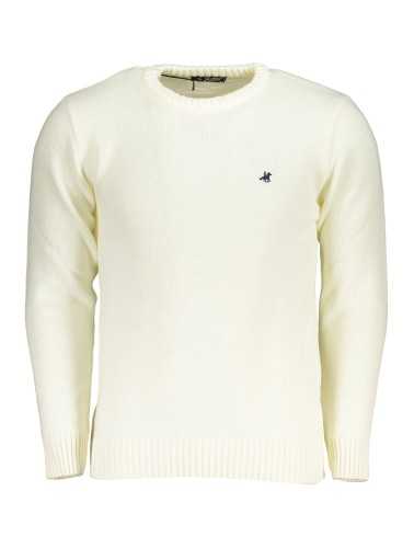 US GRAND POLO MEN'S WHITE SWEATER