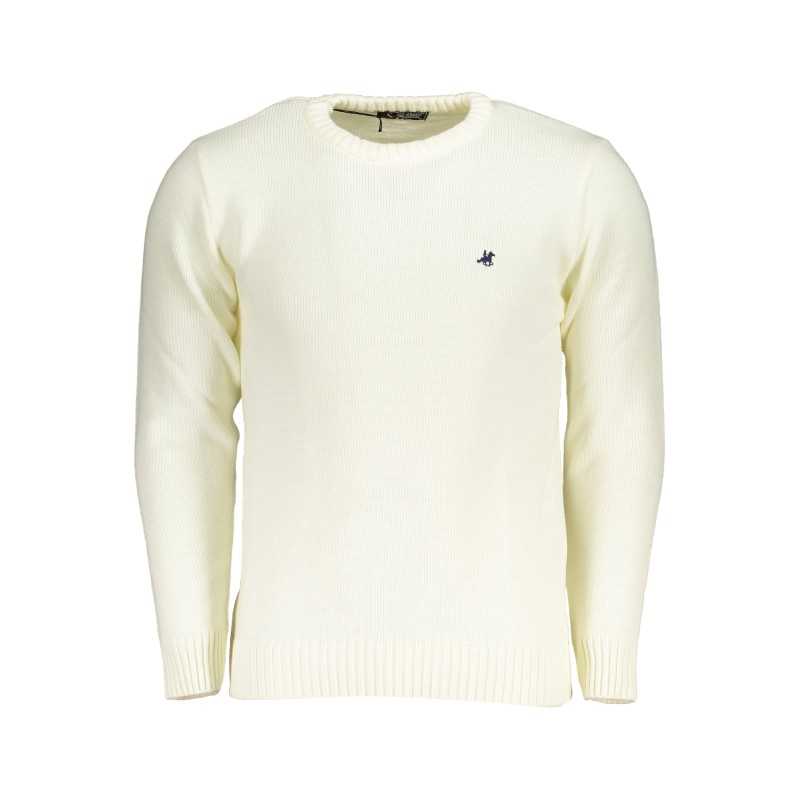 US GRAND POLO MEN'S WHITE SWEATER