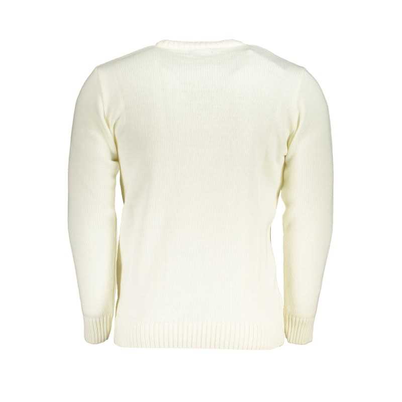 US GRAND POLO MEN'S WHITE SWEATER