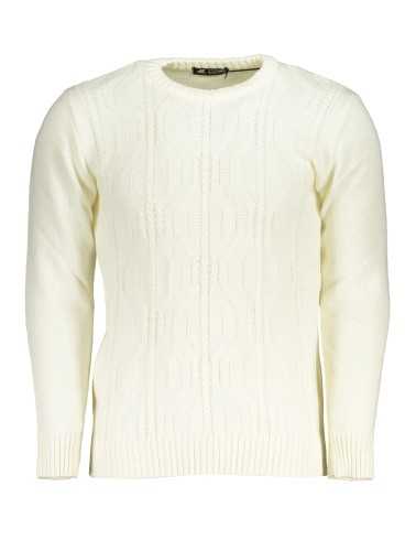 US GRAND POLO MEN'S WHITE SWEATER