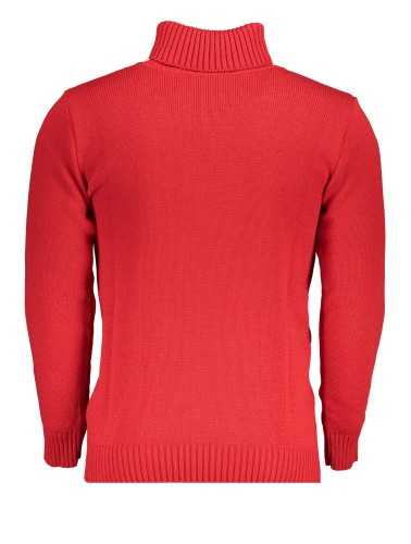 US GRAND POLO MEN'S RED SWEATER