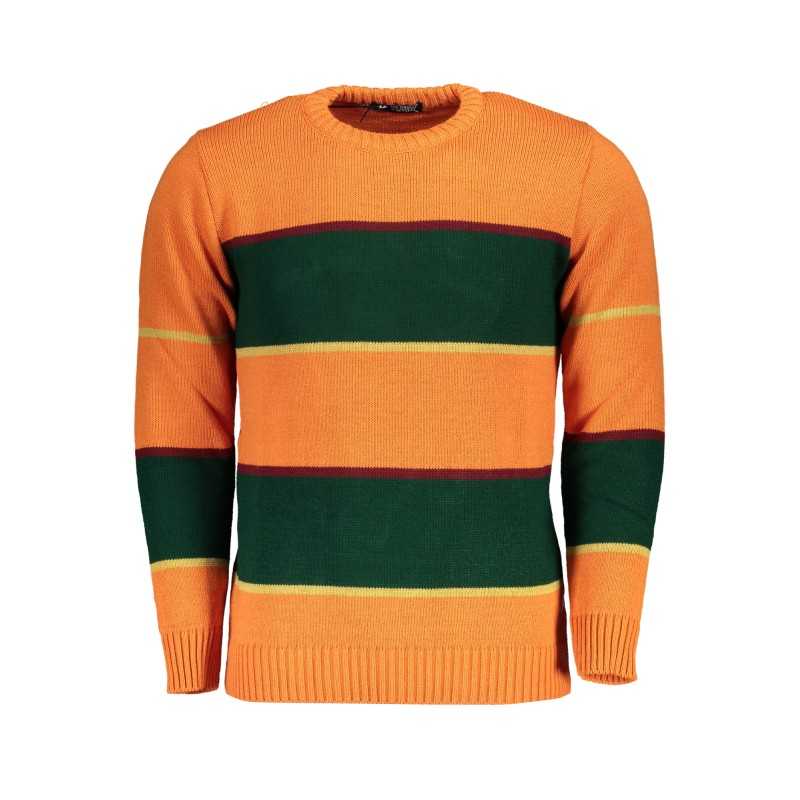 US GRAND POLO MEN'S ORANGE SWEATER