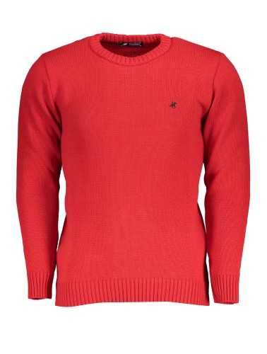 US GRAND POLO MEN'S RED SWEATER