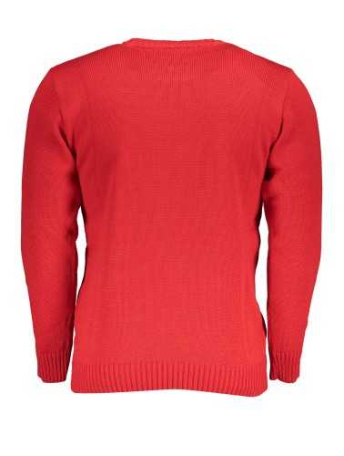 US GRAND POLO MEN'S RED SWEATER