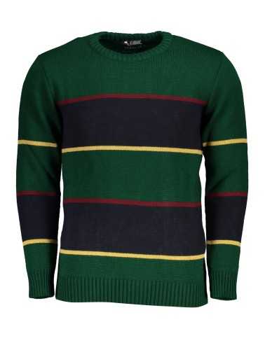 US GRAND POLO GREEN MEN'S SWEATER