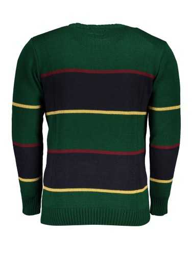 US GRAND POLO GREEN MEN'S SWEATER