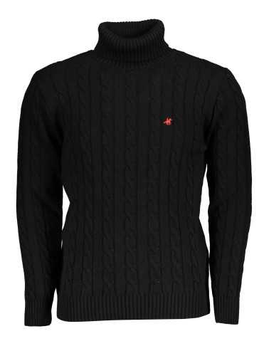 US GRAND POLO MEN'S BLACK SWEATER