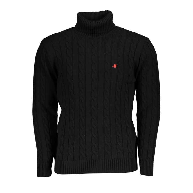 US GRAND POLO MEN'S BLACK SWEATER