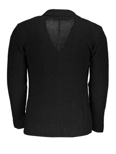 U.S. GRAND POLO CARDIGAN UOMO NERO