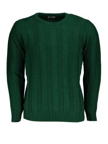 US GRAND POLO GREEN MEN'S SWEATER