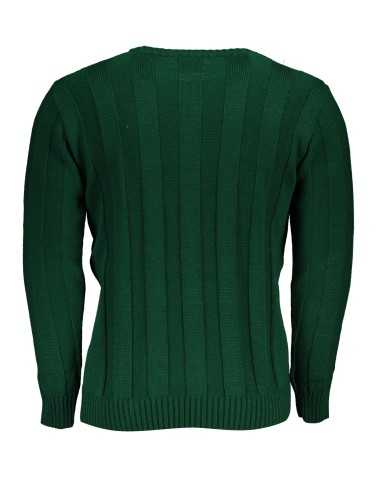 US GRAND POLO GREEN MEN'S SWEATER