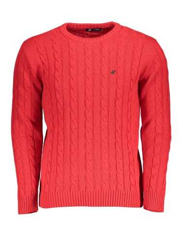 US GRAND POLO MEN'S RED SWEATER