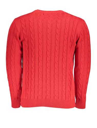 US GRAND POLO MEN'S RED SWEATER