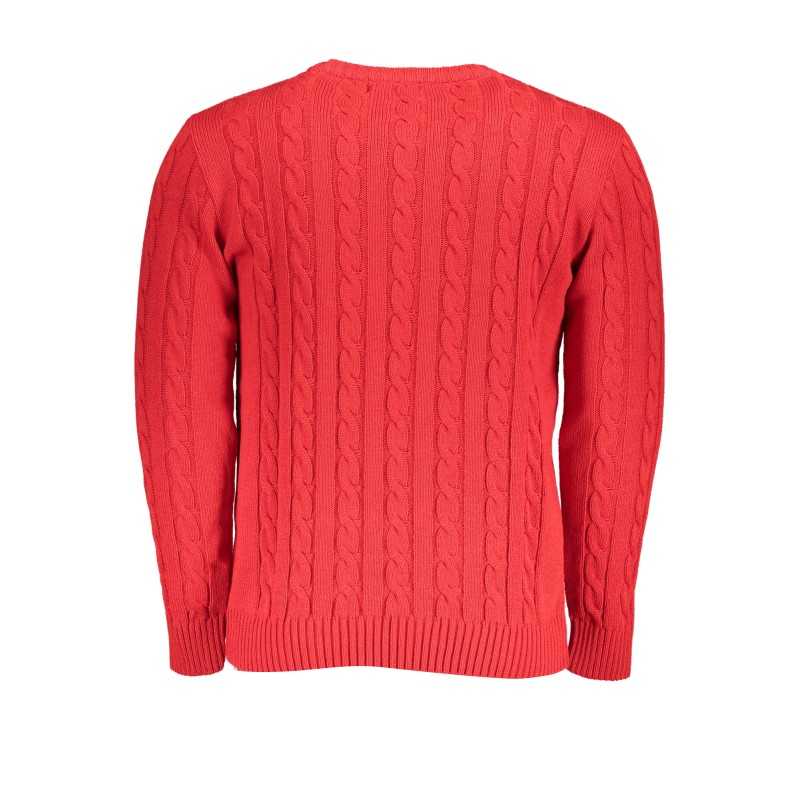 US GRAND POLO MEN'S RED SWEATER