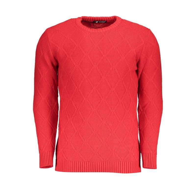 US GRAND POLO MEN'S RED SWEATER