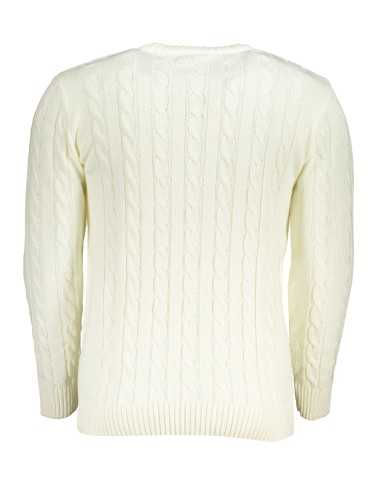 US GRAND POLO MEN'S WHITE SWEATER