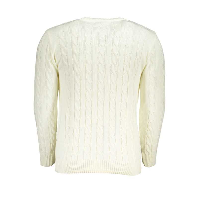 US GRAND POLO MEN'S WHITE SWEATER