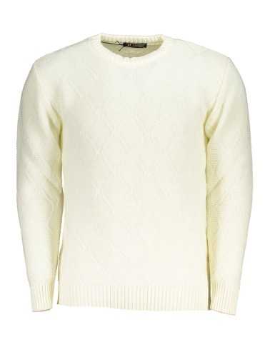 US GRAND POLO MEN'S WHITE SWEATER