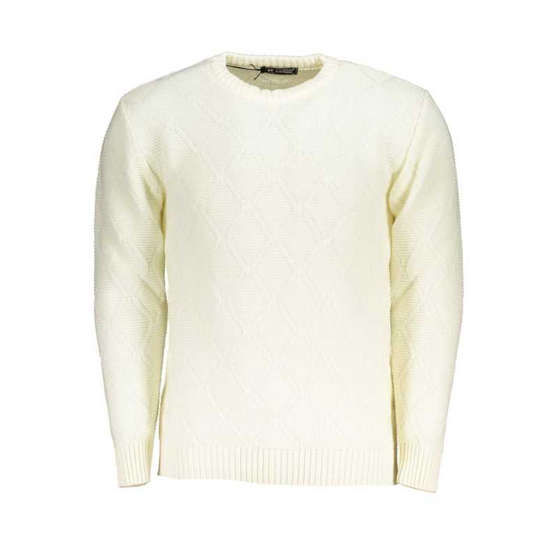 US GRAND POLO MEN'S WHITE SWEATER