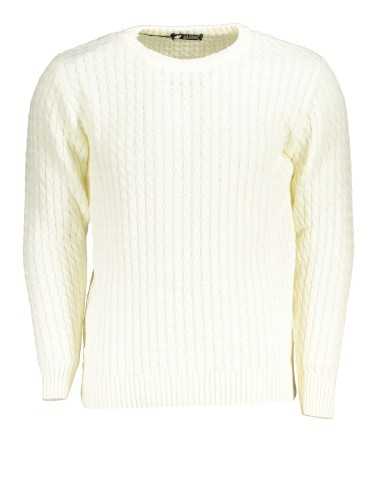 US GRAND POLO MEN'S WHITE SWEATER