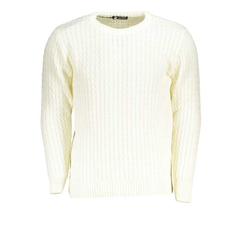 US GRAND POLO MEN'S WHITE SWEATER