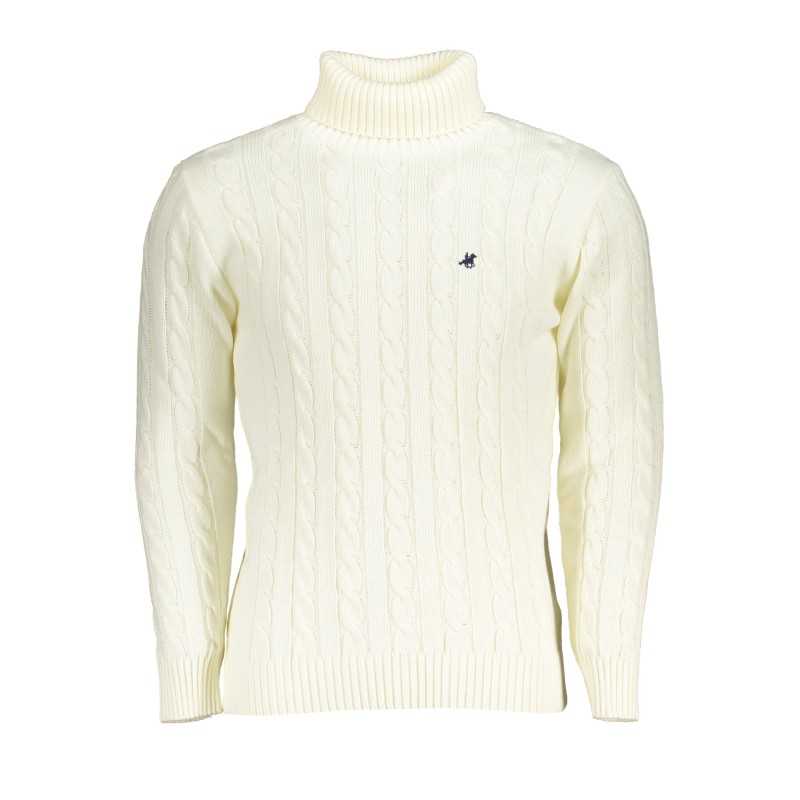 US GRAND POLO MEN'S WHITE SWEATER