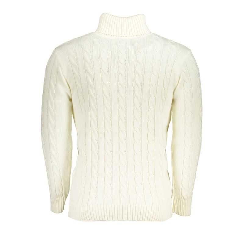 US GRAND POLO MEN'S WHITE SWEATER