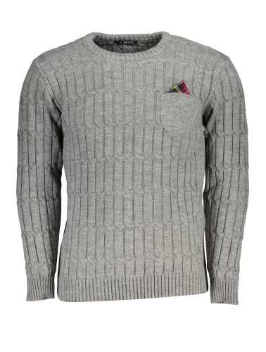 US GRAND POLO MEN'S GRAY SWEATER