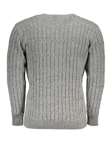 US GRAND POLO MEN'S GRAY SWEATER