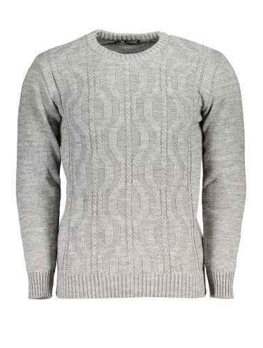 US GRAND POLO MEN'S GRAY SWEATER