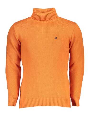 US GRAND POLO MEN'S ORANGE SWEATER