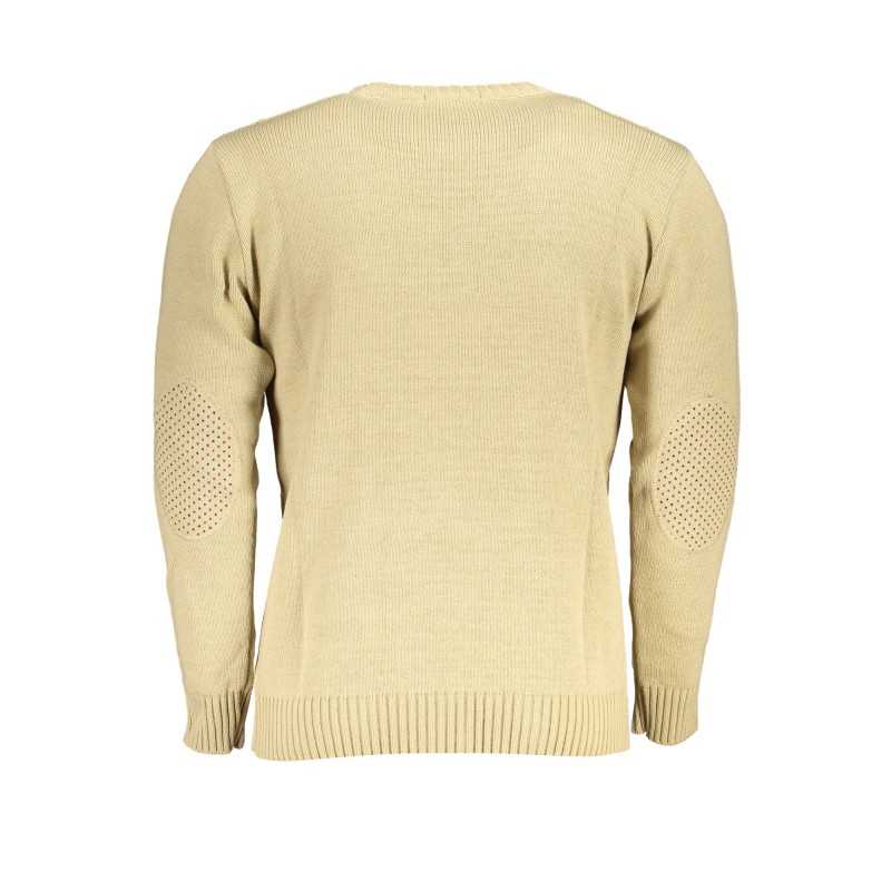 US GRAND POLO MEN'S BEIGE SWEATER