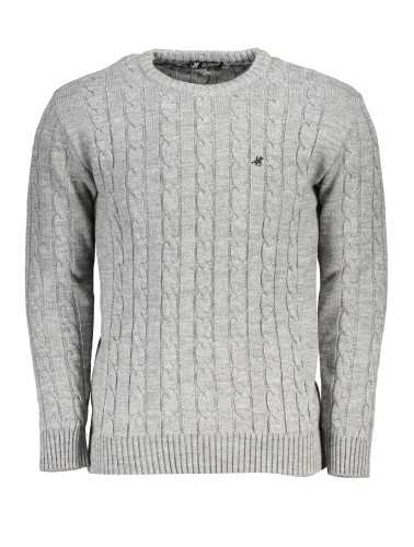 US GRAND POLO MEN'S GRAY SWEATER