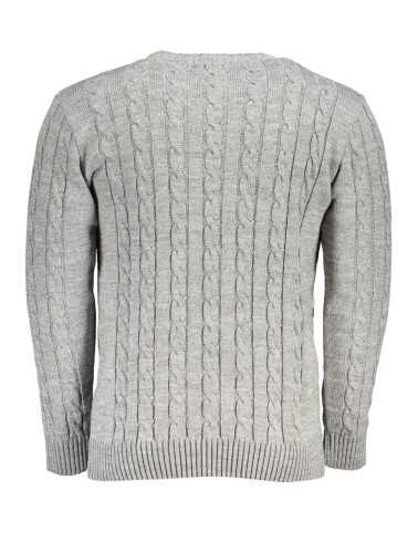 US GRAND POLO MEN'S GRAY SWEATER