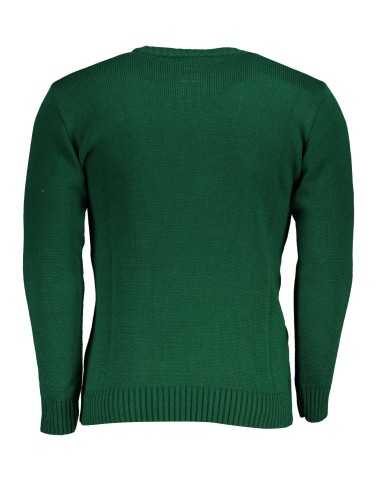 US GRAND POLO GREEN MEN'S SWEATER