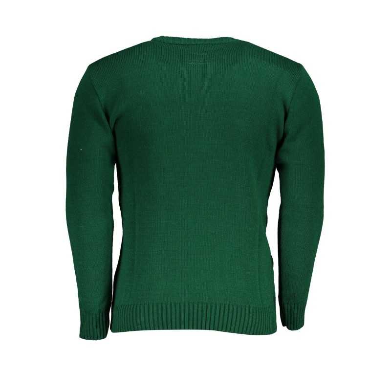 US GRAND POLO GREEN MEN'S SWEATER