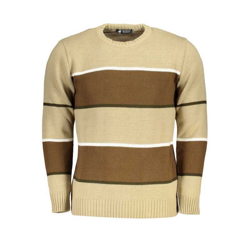 US GRAND POLO MEN'S BEIGE SWEATER