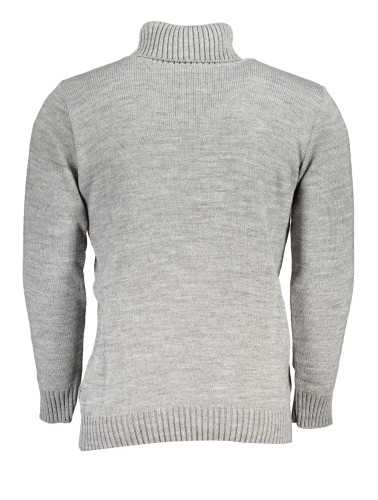 US GRAND POLO MEN'S GRAY SWEATER