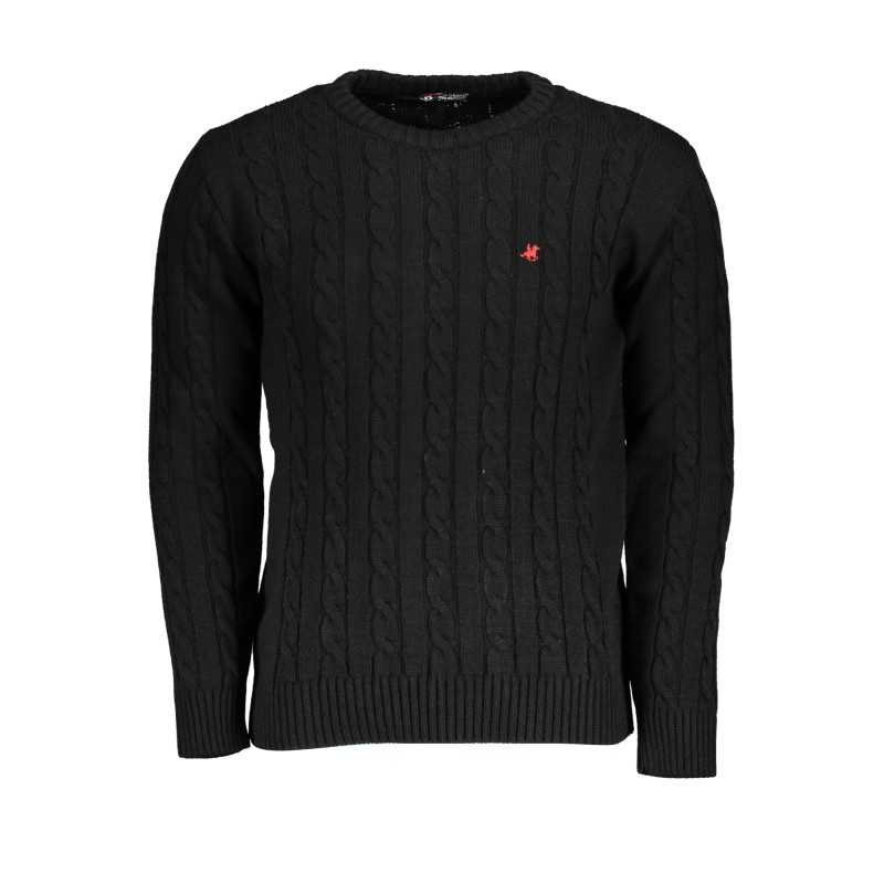 US GRAND POLO MEN'S BLACK SWEATER