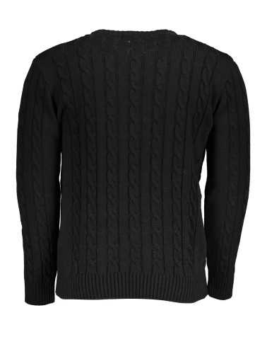 US GRAND POLO MEN'S BLACK SWEATER