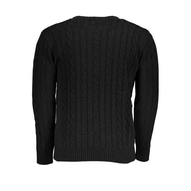 US GRAND POLO MEN'S BLACK SWEATER