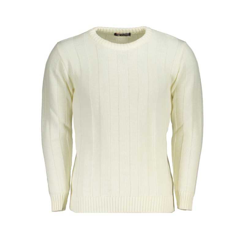 US GRAND POLO MEN'S WHITE SWEATER