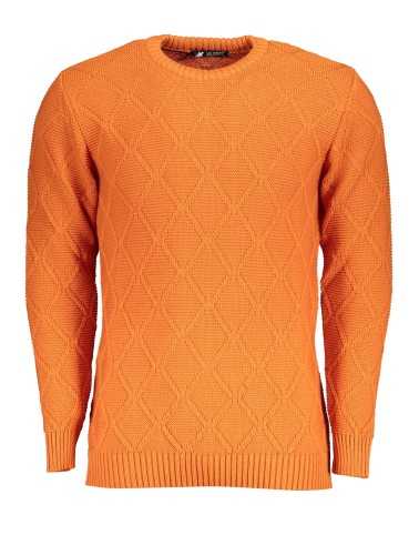 US GRAND POLO MEN'S ORANGE SWEATER