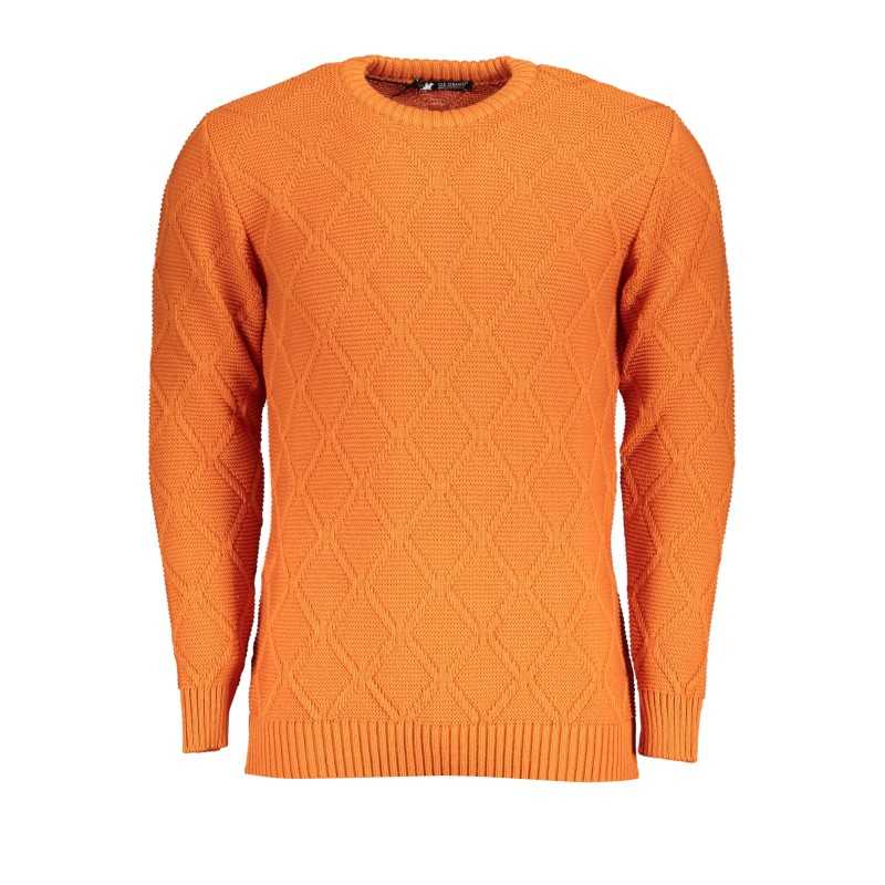 US GRAND POLO MEN'S ORANGE SWEATER