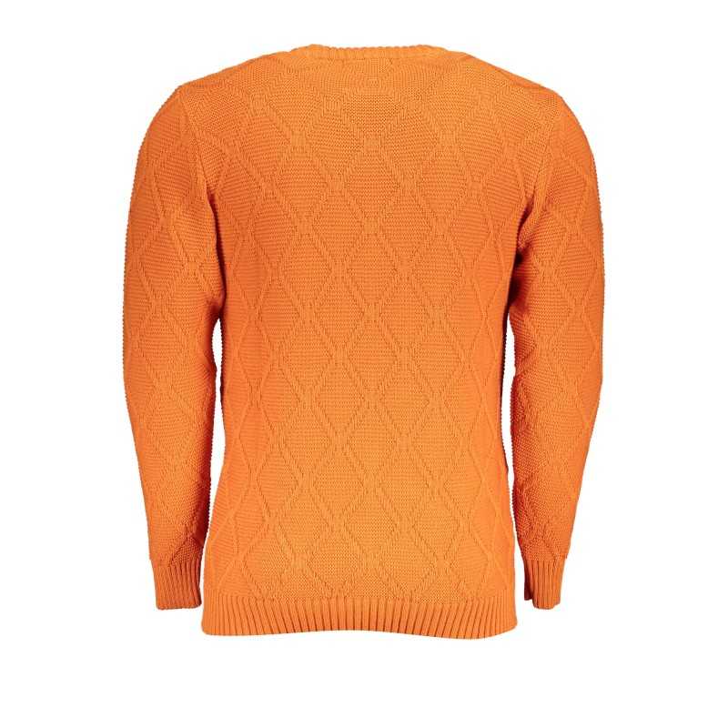 US GRAND POLO MEN'S ORANGE SWEATER